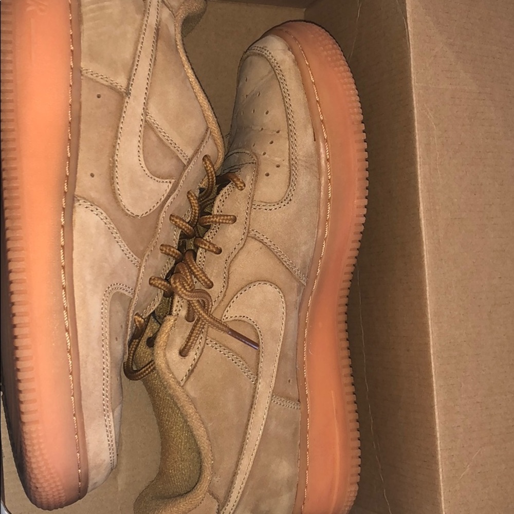 Wheat Air Force ones